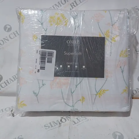 COZEE HOME SUPERSOFT DUVET SET - KING SIZE