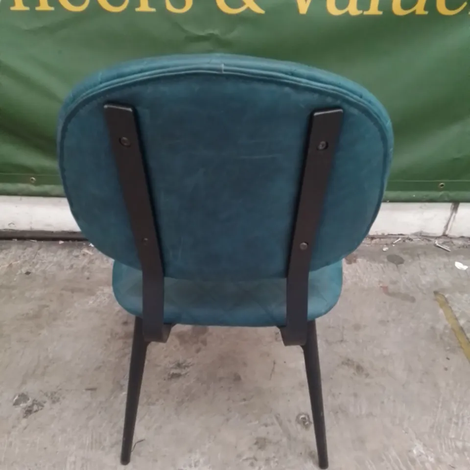 DESIGNER RANGER DISPLAY DINING CHAIR VINTAGE BLUE