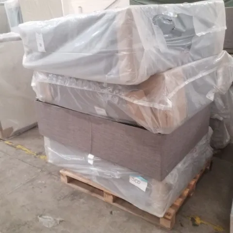 PALLET CONTAINING ASSORTED DIVAN BASE PARTS