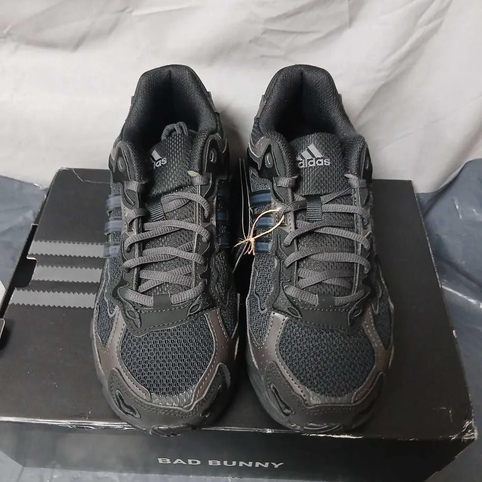 ADIDAS BAD BUNNY RESPONSE CL SNEAKERS – BLACK/GREY, US 7.5 (UK 7)