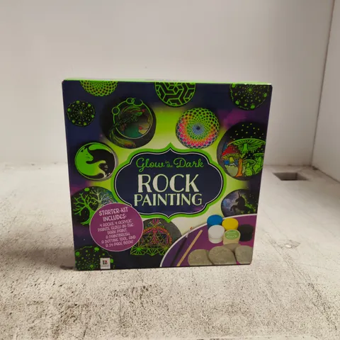 GLOW IN THE DARK ROCK PAINTING STARTER KIT