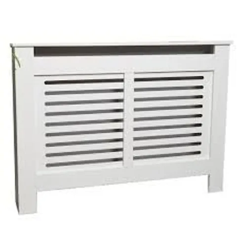 BOXED HORIZONTAL STRIPED RADIATOR COVER - 112cm