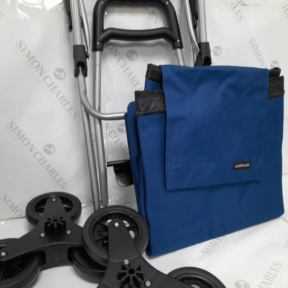 LOCK 'N LOCK INSULATED SHOPPING TROLLEY NAVY