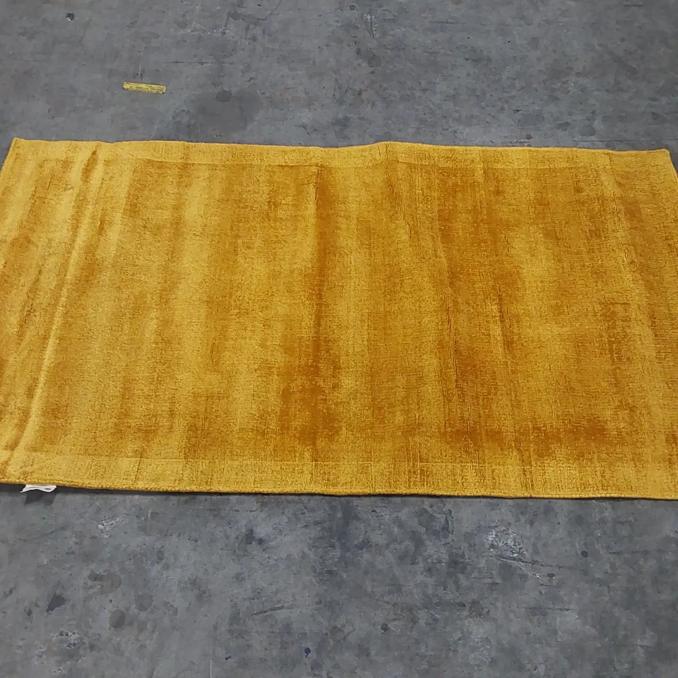 BRAND NEW PACO HOME GLORY 330 RUG IN YELLOW - 80 x 150cm