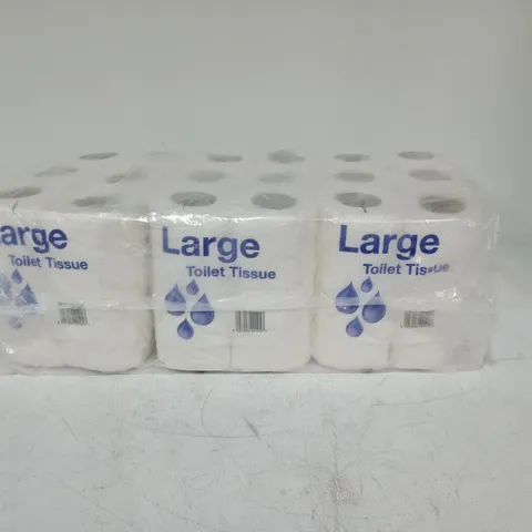 LOT OF 4 LARGE TOILET TISSUE MULTIPACKS - 12 X 12-PACKS