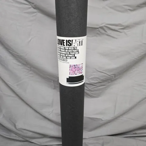 LOVE IS ART ABSTRACT EXPRESSIONISTIC PAINTING KIT