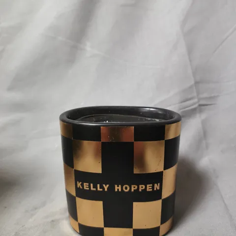 KELLY HOPPEN DECORATIVE CERAMIC CANDLE