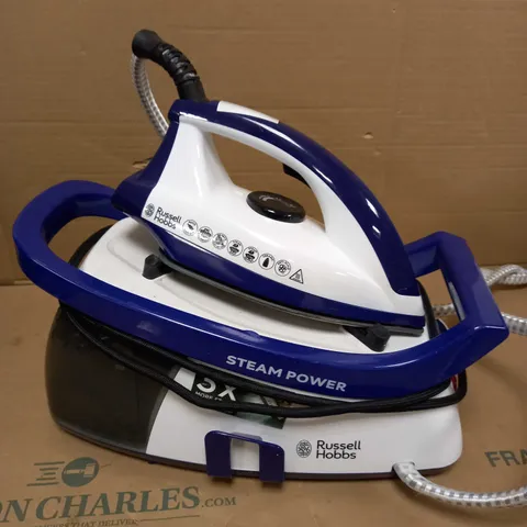 RUSSELL HOBBS STEAM GENERATOR IRON - PURPLE/WHITE