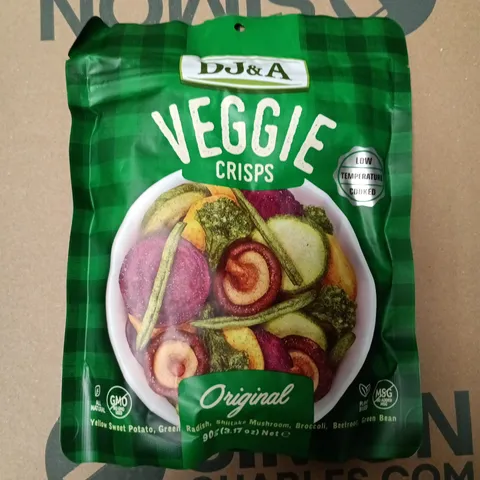 DJ&A VEGGIE CRISPS ORIGINAL – 9 X 90G