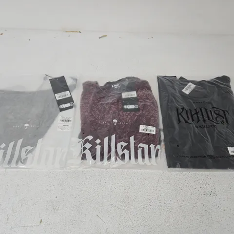 LARGE QUANTITY OF BRAND NEW KILLSTAR CLOTHING ITEMS TO INCLUDE MIDNIGHT ROAR BIKINI BOTTOMS AND BLOOD WHISPER CARDIGANS - VARIOUS SIZES
