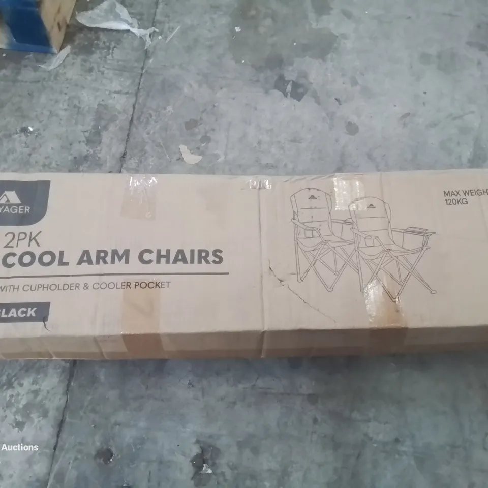 BOXED 2 PACK OF COOL ARMCHAIRS 