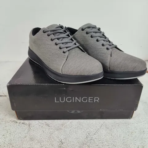 LUGINGER GREY TRAINERS – UK 10