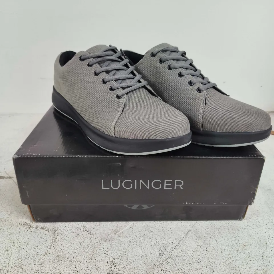 LUGINGER GREY TRAINERS – UK 10