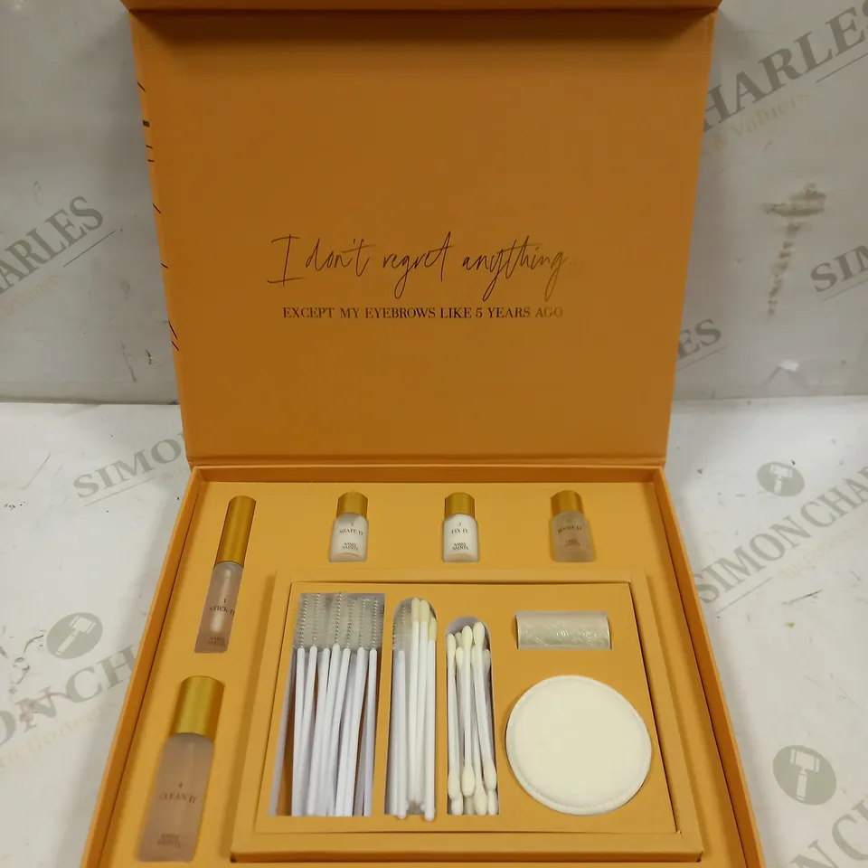 BOXED SASSY SAINTS DIY AT HOME BROW LAMINATION KIT