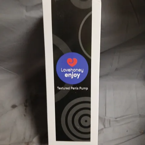 LOVEHONEY ENJOY TEXTURED PENIS PUMP – BOXED