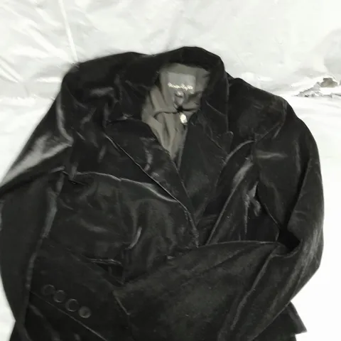 PHASE EIGHT AVANI BLACK VELVET BLAZER - 10