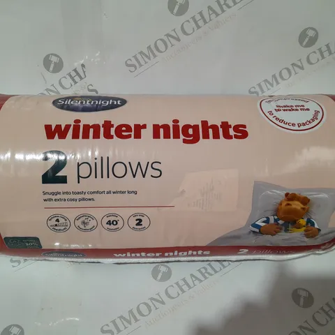 SILENT NIGHT WINTERNIGHT 2 PILLOWS