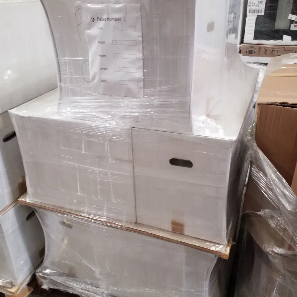 PALLET OF APPROXIMATELY 13 CALYPSO ANNISTON BTW PAN RIMLESS 335×500×415MM  