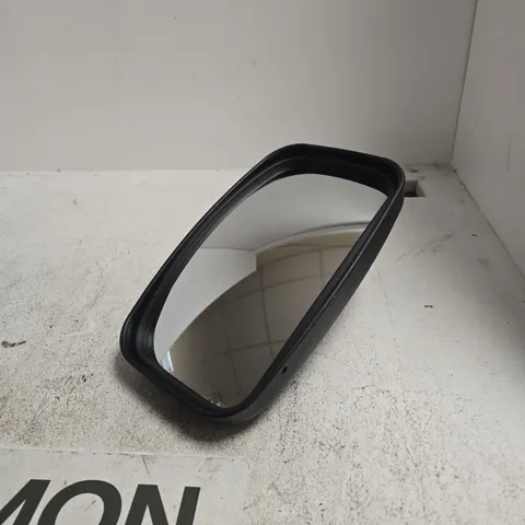 VEHICLE WING MIRROR GLASS WITH BLACK BEZEL – REPLACEMENT PART