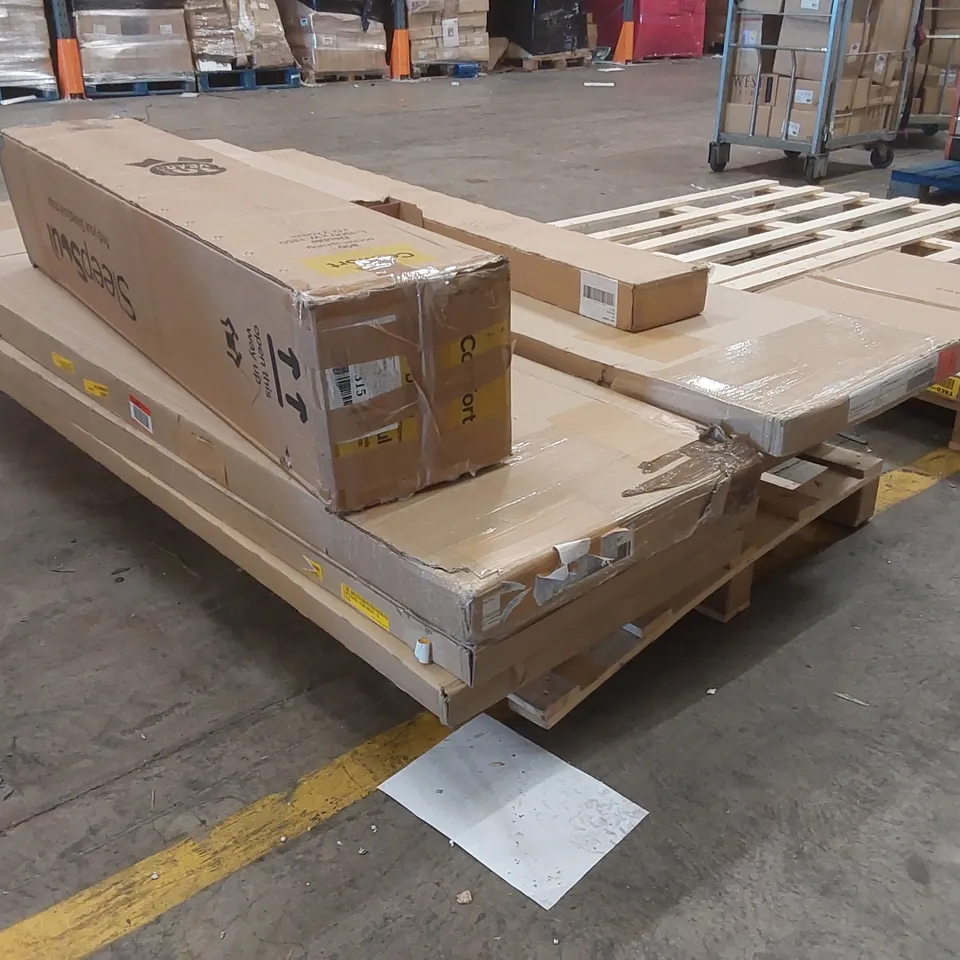 PALLET CONTAINING A LARGE ASSORTMENT OF FURNITURE PARTS