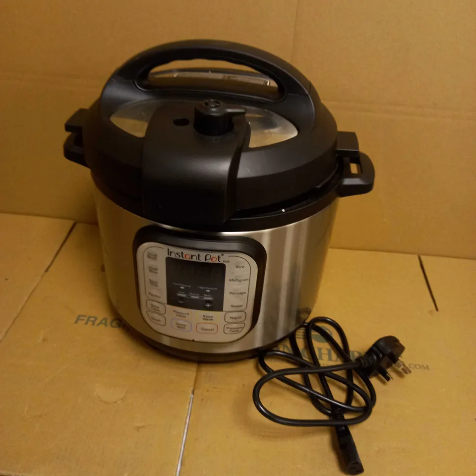 INSTANT POT DUO SMART PRESSURE COOKER
