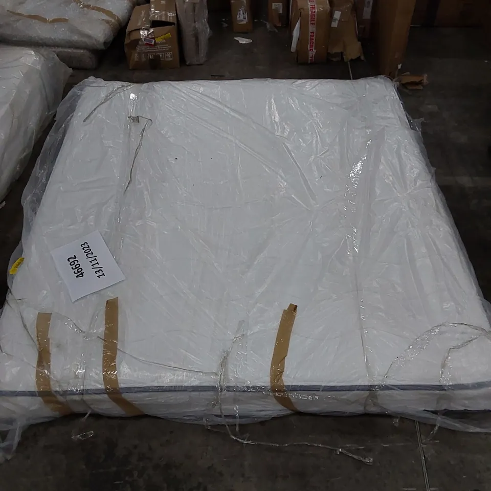 QUALITY BAGGED ANEESH SUPER KING SIZED OPEN COIL SPRING COMFORT MATTRESS