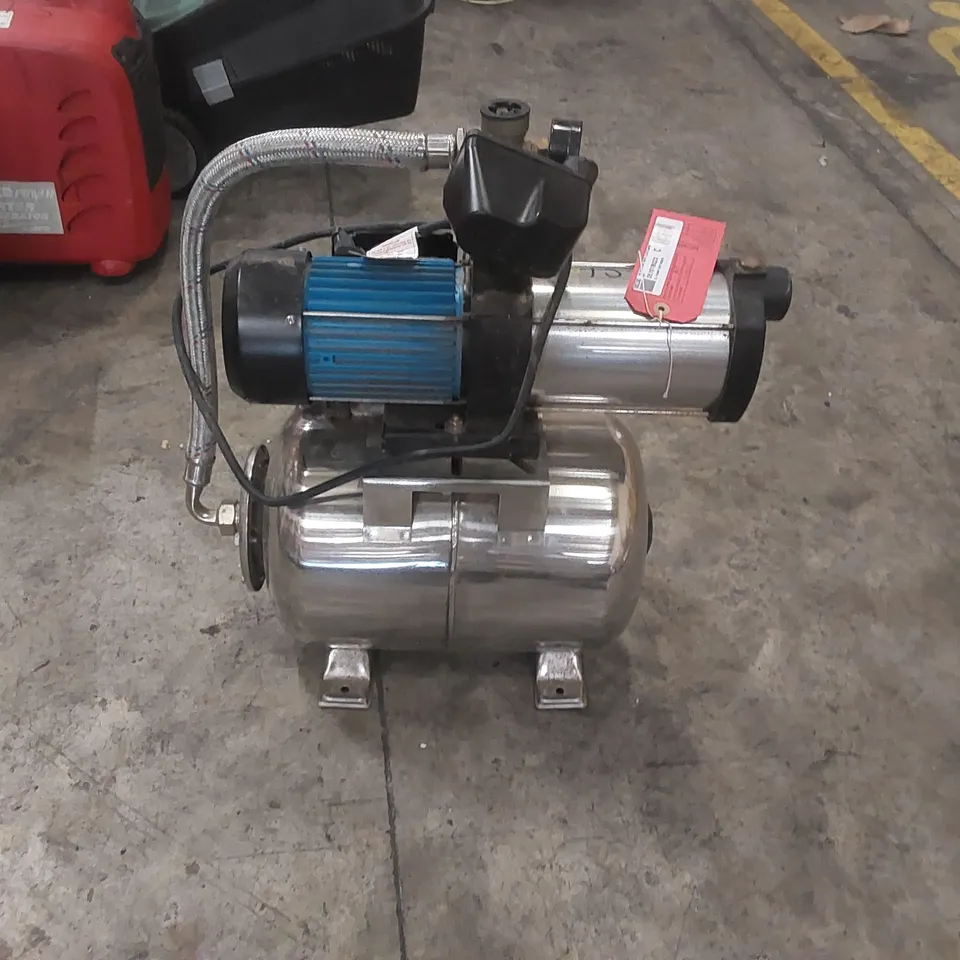 CLARKE CBT1400SS 1" 1650W 90LPM 50M HEAD STAINLESS STEEL BOOSTER PUMP (230V)