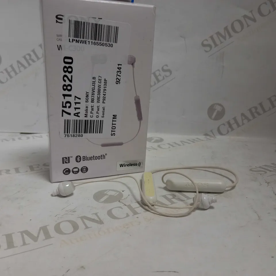 SONY WI-C300 WIRELESS IN-EAR HEADPHONES
