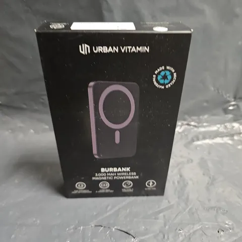 URBAN VITAMIN BURBANK 5000 MAH WIRELESS MAGNETIC POWER BANK