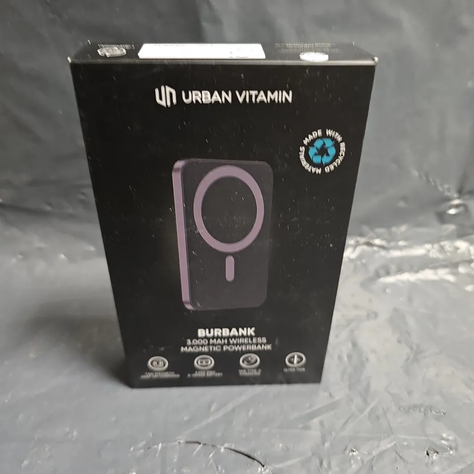 URBAN VITAMIN BURBANK 5000 MAH WIRELESS MAGNETIC POWER BANK