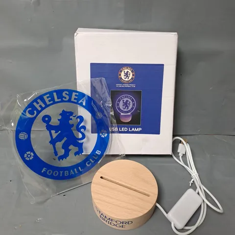 BOXED CHELSEA FC USB LED LAMP