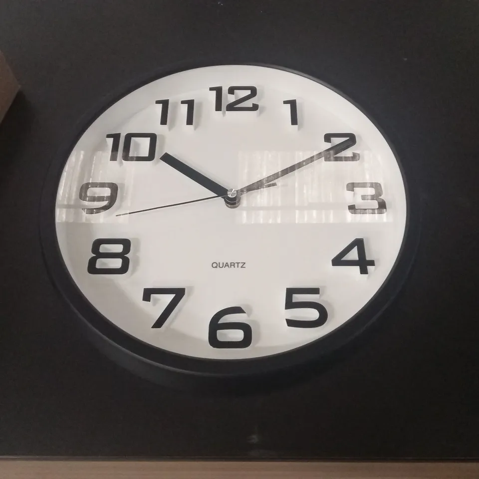 BOXED WALL CLOCK