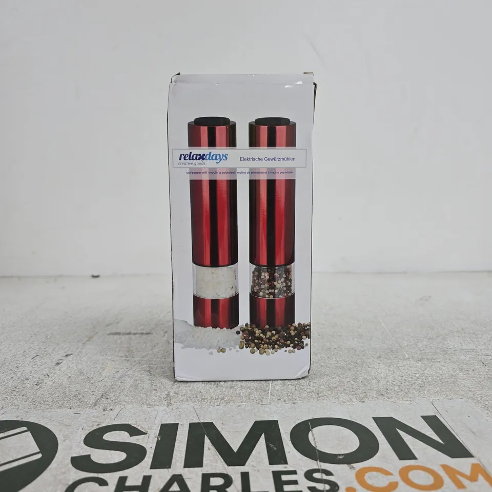 RELAXDAYS SALT AND PEPPER MILL