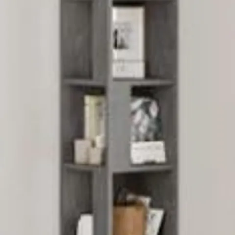 BOXED PIANO WHITE BOOKCASE