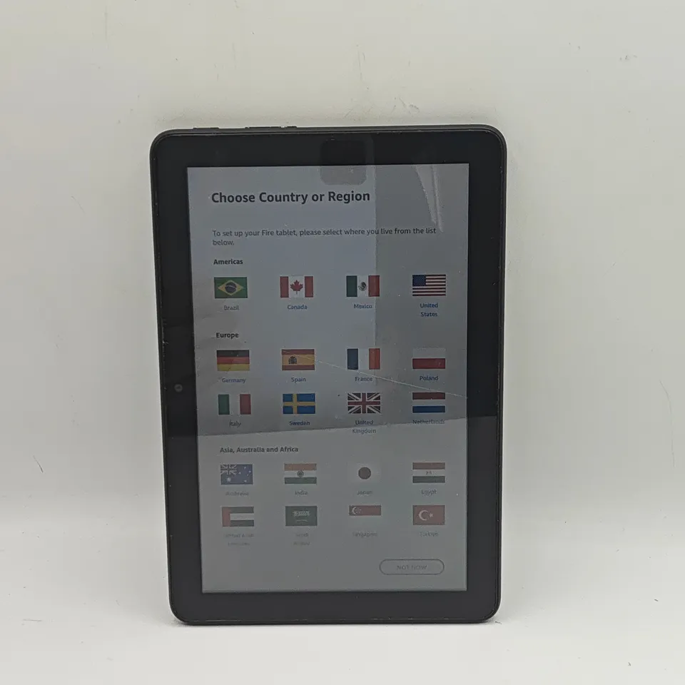 UNBOXED AMAZON KINDLE TABLET 32GB IN BLACK - R24SB8