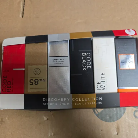 DISCOVERY COLLECTION: 6 X 10ML MINI EAU DE PARFUMS – ASSORTED FRAGRANCES 