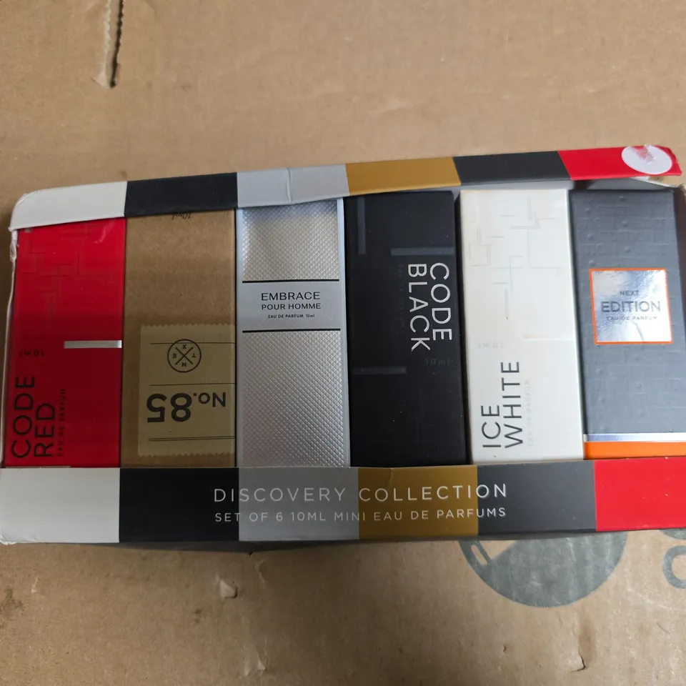 DISCOVERY COLLECTION: 6 X 10ML MINI EAU DE PARFUMS – ASSORTED FRAGRANCES 