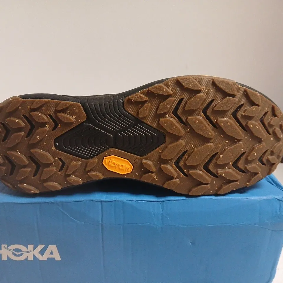 BOXED PAIR OF HOKA ONE ONE U PROJECT TRANSPORT TRAINERS - SIZE 10.5
