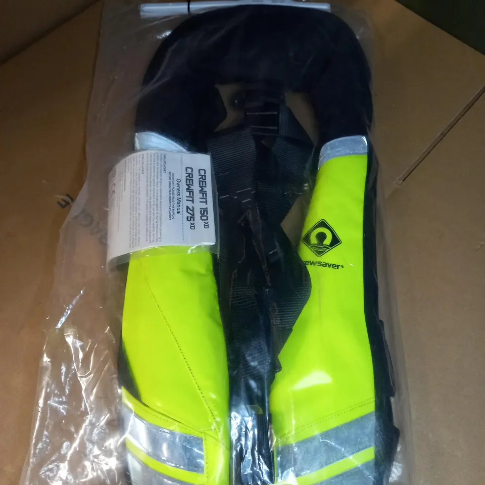 PACKAGED CREWSAVER ADULT YELLOW HARNESS