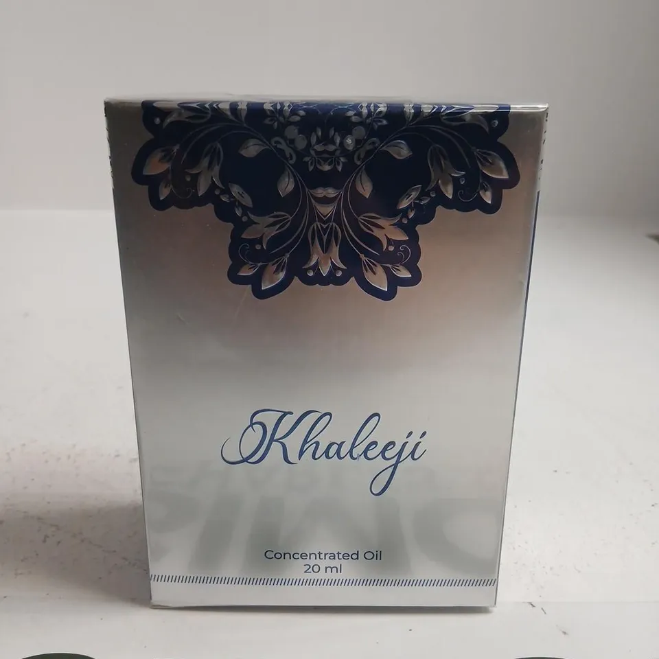BOXED AND SEALED KHALEEJI CONCENTRATED OIL 20ML