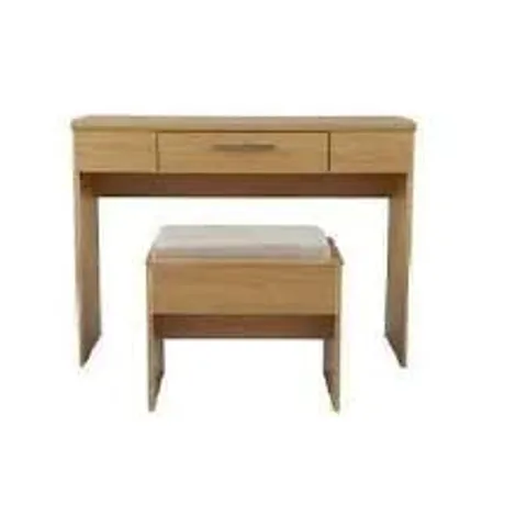 BRAND NEW BOXED NORMANDY 1 DRAWER DRESSER OAK (1 BOX)