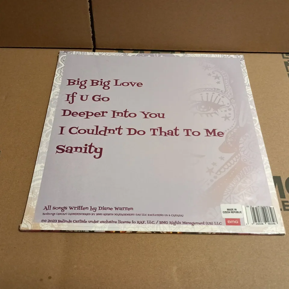 BELINDA CARLISLE – KISMET - SEALED = VINYL LP