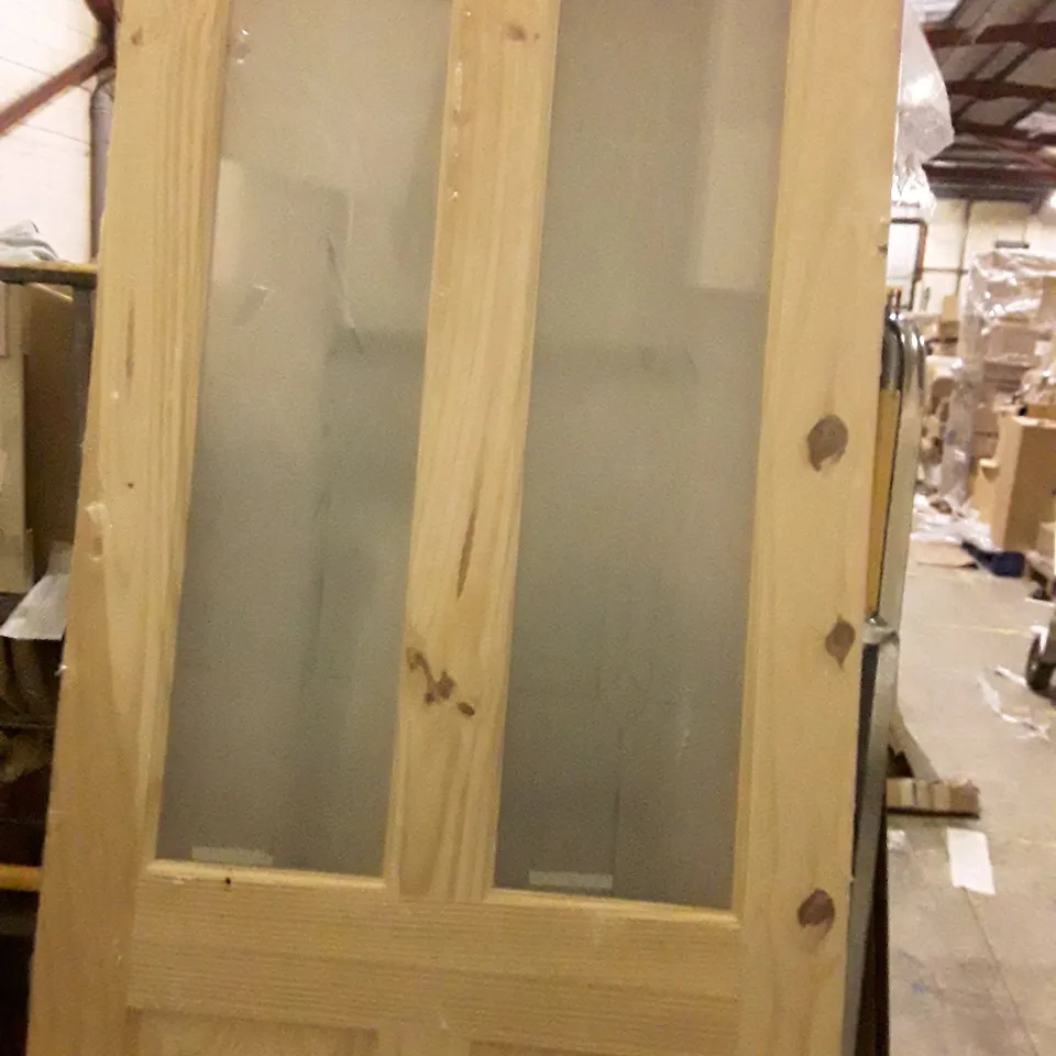 4 PANEL KNOTTY PINE  INTERNAL DOOR 1981 × 762 × 35MM