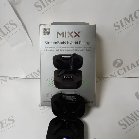 BOXED MIXX STREAMBUDS HYBRID CHARGE
