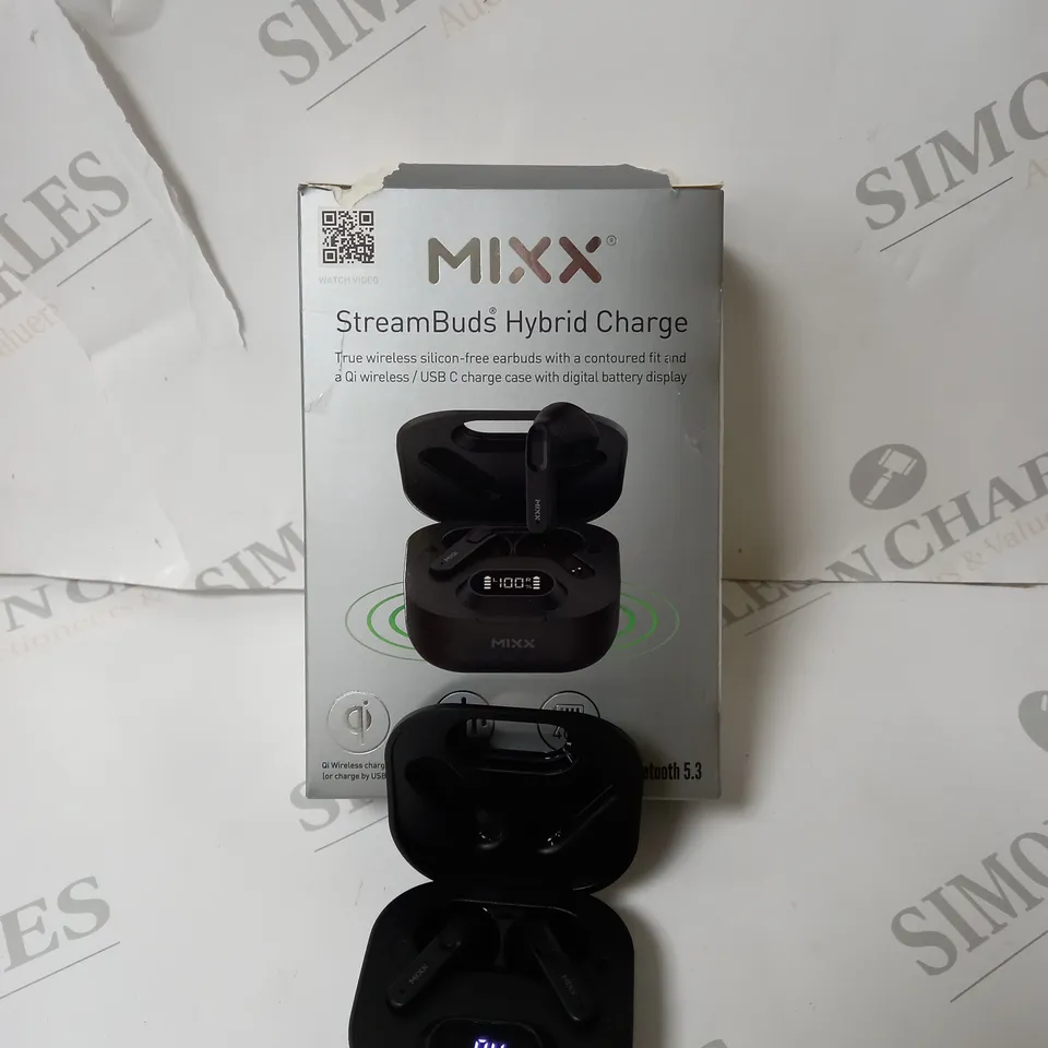 BOXED MIXX STREAMBUDS HYBRID CHARGE