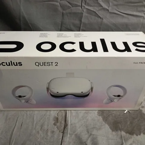 OCULUS QUEST 2 VR HEADSET WITH CONTROLLERS – BOXED