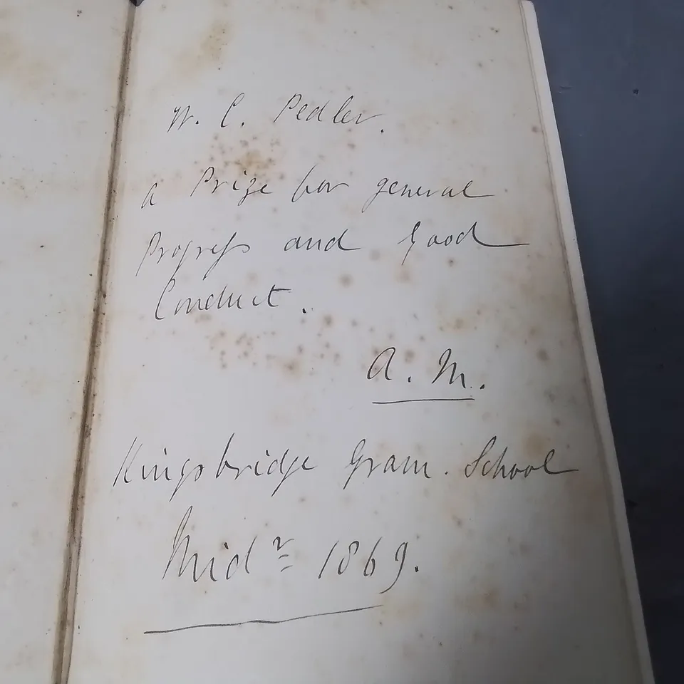 A HISTORY OF ENGLAND VOL 1&2