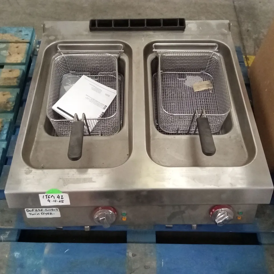ANGELO PO TWIN FRYER, GOFR4E-ZMR03