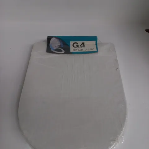 SEALED G4 GADGET SOFT CLOSE TOILET SEAT – WHITE