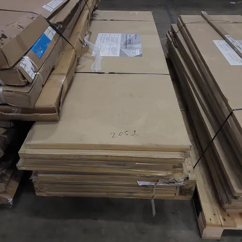 PALLET TO CONTAIN APPROX 15 X ASSORTED WORKTOPS, SIZES AND COLOURS MAY VARY